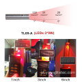 Torch de luz infravermelha vermelha 660nm 660nm 850nm fortreatment